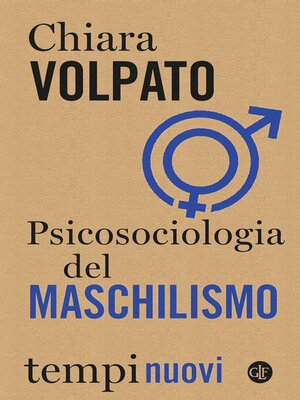 cover image of Psicosociologia del maschilismo